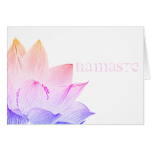 *~* Roze Lavendel Blauwe Lotus Namaste