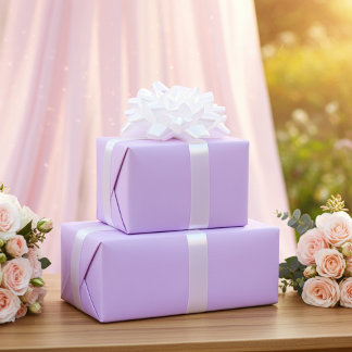 Roze lavendel cadeaupapier