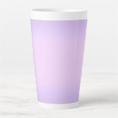 Roze Lavendel Latte Mok (Voorkant)