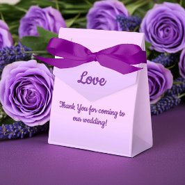 Roze Lavendel Trouwgunstdoos Bedankdoosjes