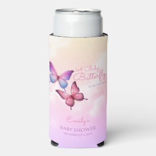 Roze lavendel vlinder Baby shower