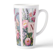 Roze lavendelbloemen moderne waterverf