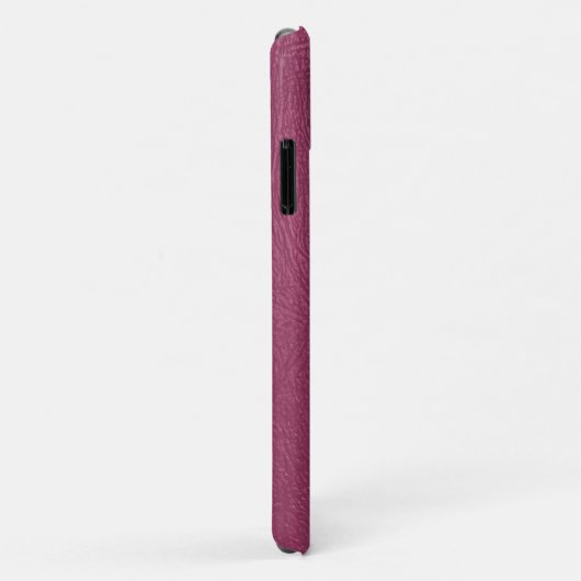 Roze leder, lederen textuur, lederen achtergrond Case-Mate iPhone case (Achterkant/rechts)