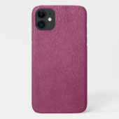 Roze leder, lederen textuur, lederen achtergrond Case-Mate iPhone case (Achterkant)