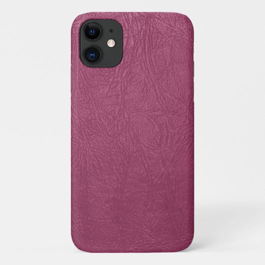 Roze leder, lederen textuur, lederen achtergrond Case-Mate iPhone case (Achterkant)
