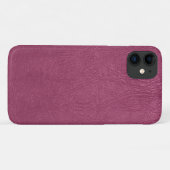 Roze leder, lederen textuur, lederen achtergrond Case-Mate iPhone case (Achterkant (horizontaal))