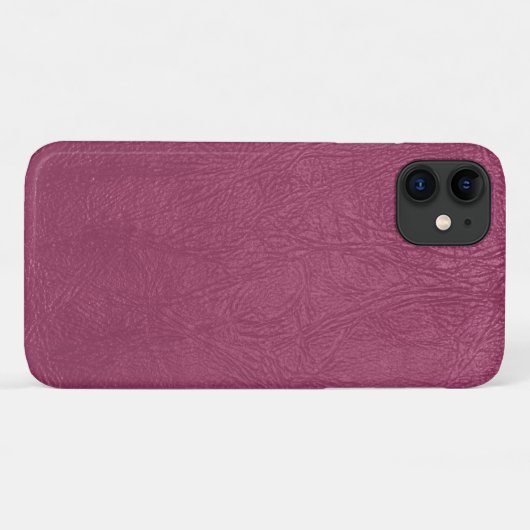 Roze leder, lederen textuur, lederen achtergrond Case-Mate iPhone case (Achterkant (horizontaal))