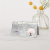 Roze leder met bomen (Voorkant)