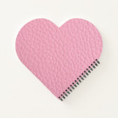 Roze leder notitieboek (Achterkant)