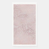 "Roze leder" Servet (Voorkant)