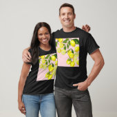 Roze leemons zonder slaaploze top (Unisex)