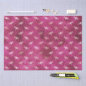 Roze lege Waterverf libellen Tissuepapier (Craft)