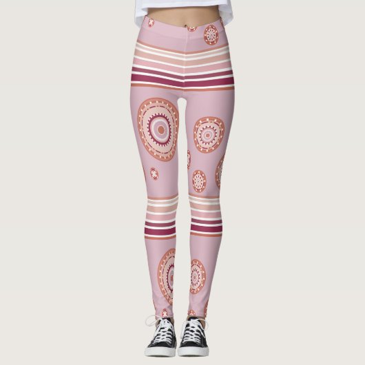 Roze Leggings (Voorkant)