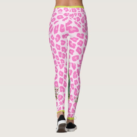 Roze Leggings Primula (Achterkant)