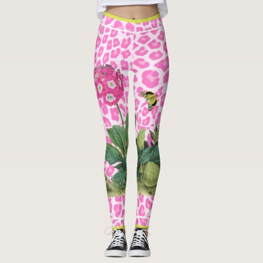 Roze Leggings Primula (Voorkant)