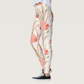 Roze Leggings van de Werkout van Flamingo (Links)