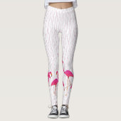 Roze Leggings van Flamingo (Voorkant)