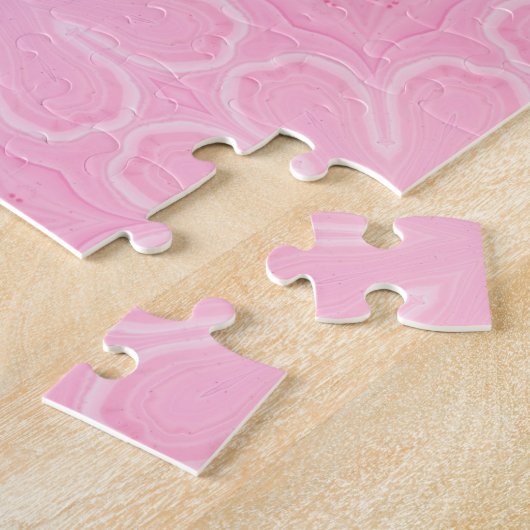 Roze Legpuzzel (Zijkant)