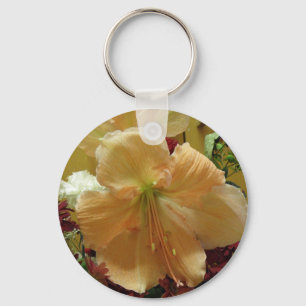 Roze lelie boeket sleutelhanger