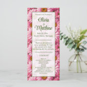 Roze lente bloemenroze madeliefjes retro roze bloe (Staand voorkant)