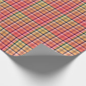 Roze lente gepleisterd inpakpapier (Hoek)