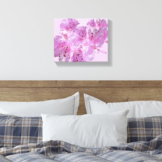 roze lentebloesem bloesem mooi modern canvas afdruk (Insitu (Slaapkamer))