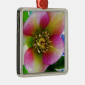 Roze Lenten-Roos, Metalen Ornament (Rechts)