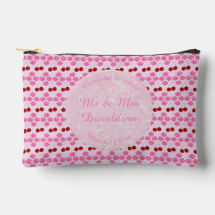 Roze lentetsenbloesem en kersen etui