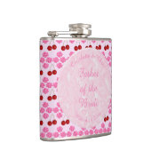 Roze lentetsenbloesem en kersen heupfles (Rechts)