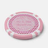 Roze lentetsenbloesem en kersen poker chips (Enkel)