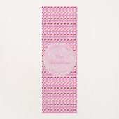 Roze lentetsenbloesem en kersen yogamat (Voorkant)