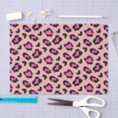 Roze leopard Animal Print Tissuepapier (Craft)