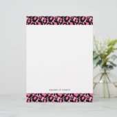 Roze leopard Pattern (Staand voorkant)