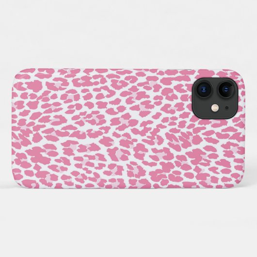 Roze leopard Pattern Case-Mate iPhone Case (Achterkant (horizontaal))