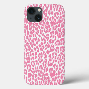 Roze leopard Pattern iPhone 13 Hoesje