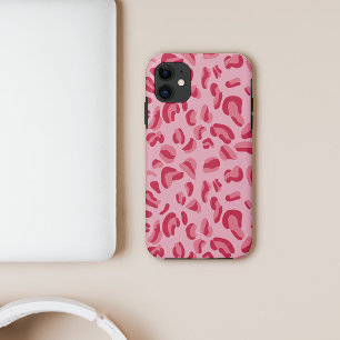 Roze leopard Pattern iPhone 11 Hoesje