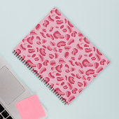 Roze leopard Pattern Notitieboek