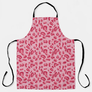 Roze leopard Pattern Schort