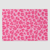 Roze leopard Pattern Tissuepapier (Voorkant)