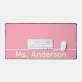 Roze Leraar Bureaumat (Keyboard & Muis)