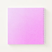 Roze letters voor mijn Daughter Keepomwille Memory Notitieboek (Achterkant)