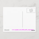 Roze Libel Briefkaart (Achterkant)