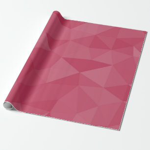 Roze licht geometrisch mesh patroon cadeaupapier