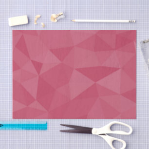 Roze licht geometrisch mesh patroon tissuepapier