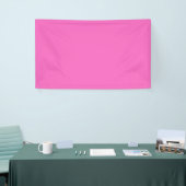 Roze, licht orchidee, met stevige kleur spandoek (Beurs)