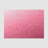 Roze licht verloop geometrisch mesh patroon tissuepapier (Voorkant)