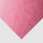 Roze licht verloop geometrisch mesh patroon tissuepapier (Detail)