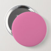 Roze, lichtdunne, roze Button (Voorkant /achterkant)