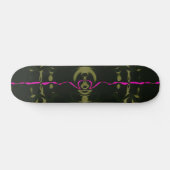 Roze Lichten Skateboard (Horizontaal)