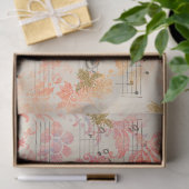  roze, lichthoningbijenpapier tissuepapier (Geschenk)